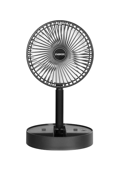Everest Efn-605 Masaüstü Şarj Edilebilir Siyah 800mah Usb Fan