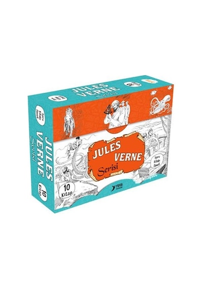 4. Sınıf Jules Verne Serisi 10 Kitaplık Set Yuva Yayınları