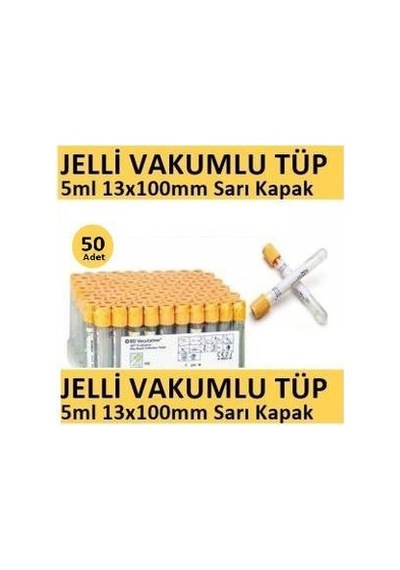 Tıpkimsan Bd Vacutainer Sst 2 Advance Plus, Vakumlu Jelli Kan Alma Tüpü