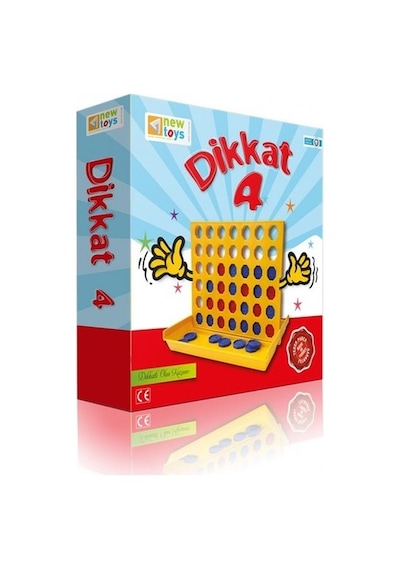 New Toys Dikkat 4 Oyunu Hedef 4 Zeka ve Akıl Oyunu