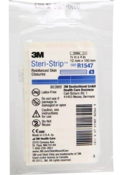 3M Steri-Strip R1547 Dikiş Bandı 12 x 100 MM