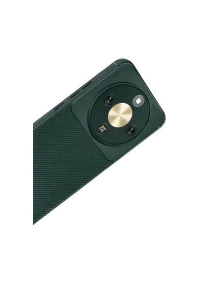 Huawei Honor Magic 8 Lite Karbon Silikon Case Kapak Koyu Yeşil