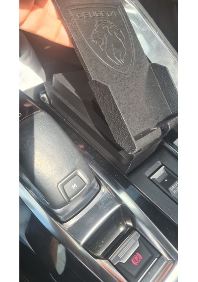 Peugeot 3008 5008 Telefon Tutucu Konsol Araca Özel Tasarım Birebir Uyumlu 1