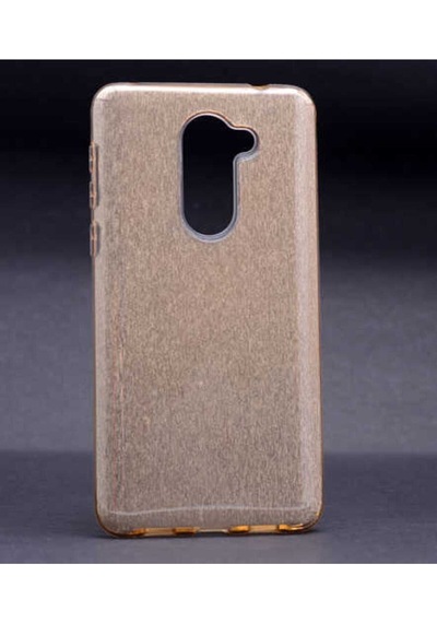 Huawei Gr5 2017 Honor 6x Kılıf Zore Shining Silikon Gold