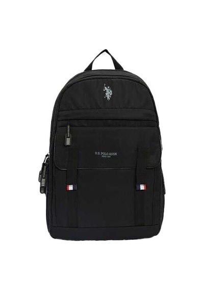U.s. Polo Assn. Siyah Spor Sırt Çantası Plçan23123