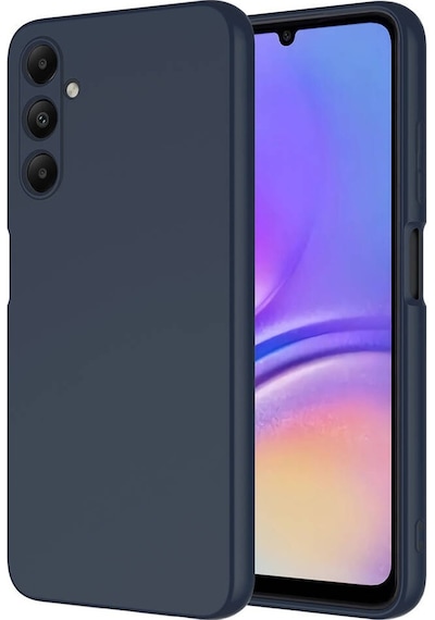 Kilifone - Samsung Uyumlu Galaxy A55 - Kılıf İçi Kadife Koruyucu Mara Lansman Kapak - Lacivert