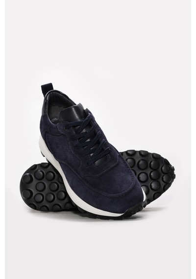 FAST STEP Hakiki Deri Erkek Casual Ayakkabı 245ma2414-2 Lacivert