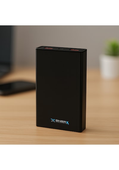 Enerx Enr-p20c 20.000 Mah 2.1a 2xusb 1xtypec Powerbank Siyah