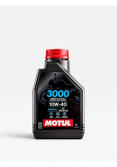 Motul 3000 10w-40 4t 1l Mineral Motosiklet Yağı Ve Zincir Bakım Seti 4'lü