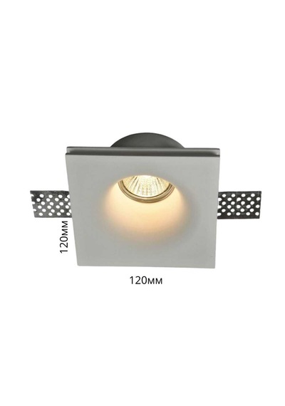 Alçı Isık Merallı 120mm Beyaz