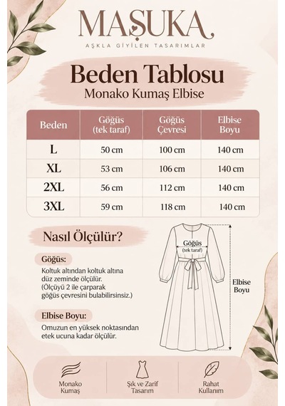 Maşuka Monako Kumaş Desenli Kuşaklı Şık Ve Rahat Tesettür Elbise - Uzun Kol Maxi Boy Kadın Elbise Siyah-desen Siyah-desen