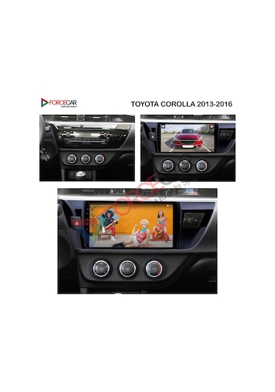 TOYOTA COROLLA 2013_2016 ANDROİD MULTİMEDYA 2_32 KABLOSUZ CARPLAY