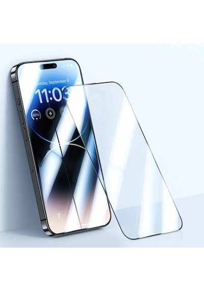 Ally Apple Uyumlu   iPhone 14 Pro Full Hd Kırılmaz Cam Ekran Koruyucu