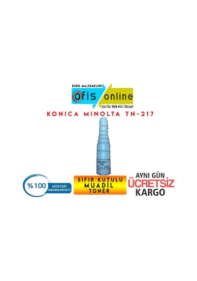 Ofisonline Konica Minolta Tn-217 Uyumlu Toner Bizhub-223-283 Ineo 223-283