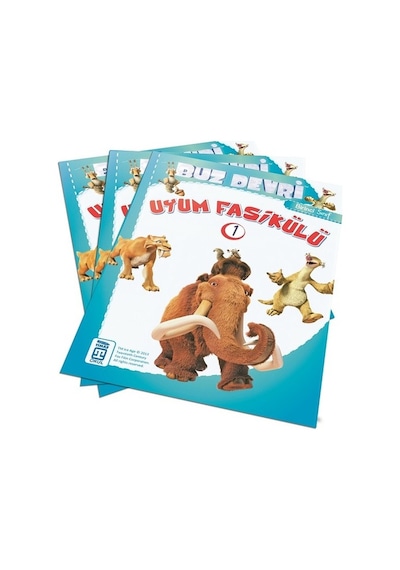 Buz Devri Matematik Destekli Etkinlik Seti (Poşet Çanta Seti)