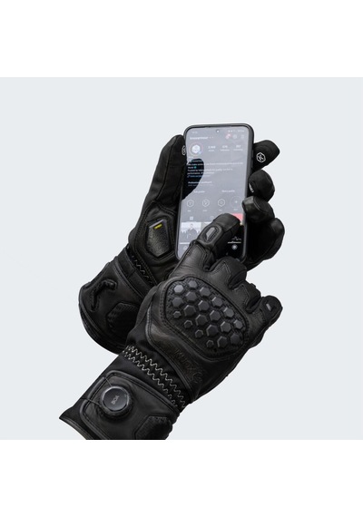 Knox Zero Mk4 Kışlık Korumalı Motosiklet Eldiveni Siyah