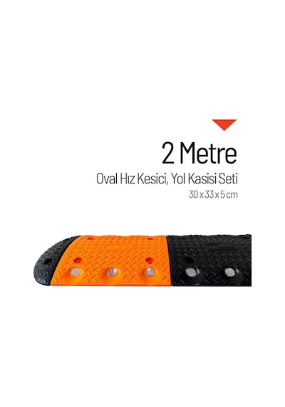Oval Hız Kesici Yol Kasisi 2 M-3441