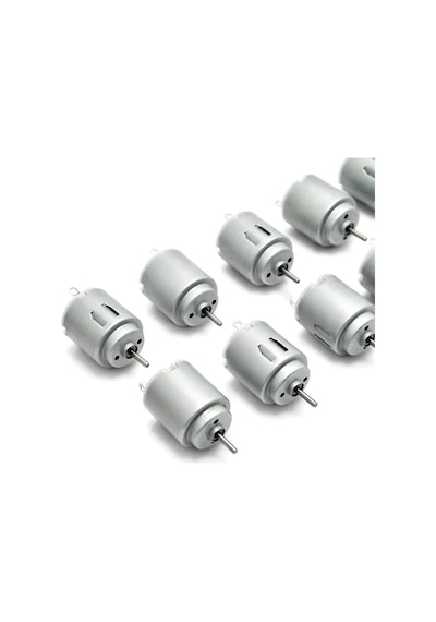Dc Motor 3v-6v Mikro Hobi Motoru Deney Robotik Proje Oyuncak Araba Motoru Küçük Güçlü Motor 20adet
