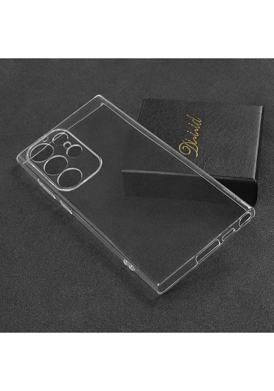 Galaxy S23 Ultra Uyumlu Zore Süper Silikon Kılıf-renksiz Renksiz