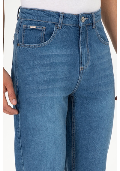 U.S. Polo Assn. Erkek Mavi Loose Fit Jean Pantolon 50308292-DN0022
