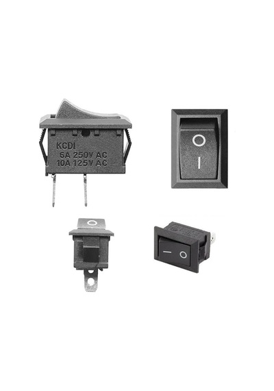 Alkatronik 2 Pin On Off Anahtar Switch Mini Buton 5a 220v Ac 10a 125v Kcd1