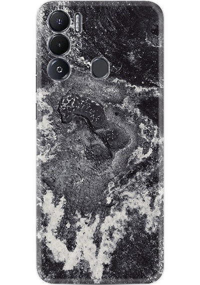 Tecno Pova Neo Kilif Resimli Silikon Black Marble 4 1383 557178926