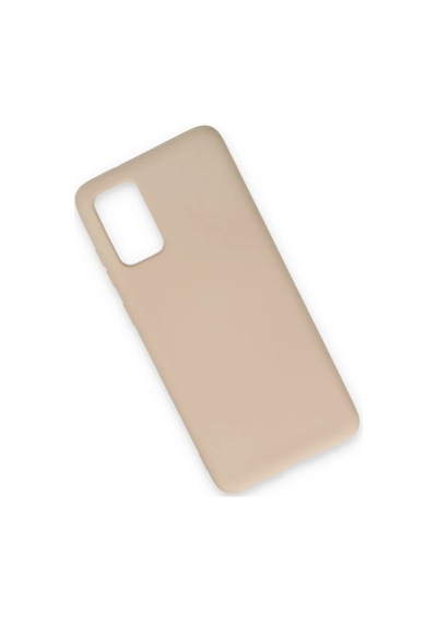 En-cag Samsung Galaxy S20 Kılıf Nano İçi Kadife Silikon - Pudra Bss