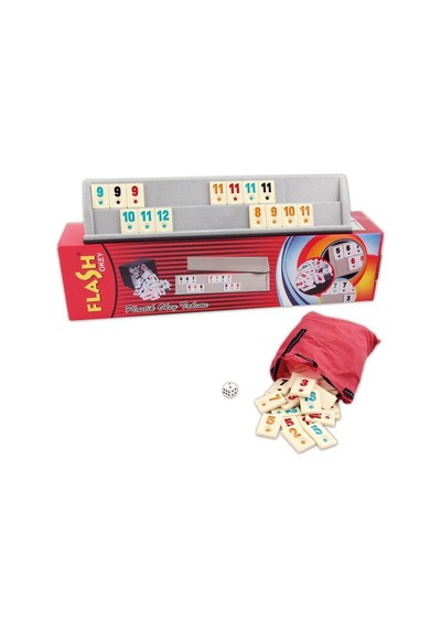 Mey İthalat 1010129 Flash Plastik Okey Takımı ,star Okey