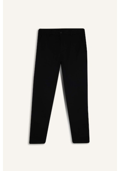 DeFacto Jogger Düz Paça Her Yöne Esneyen Yazlık Kumaş Pantolon -  T6317AZ25SPBK27