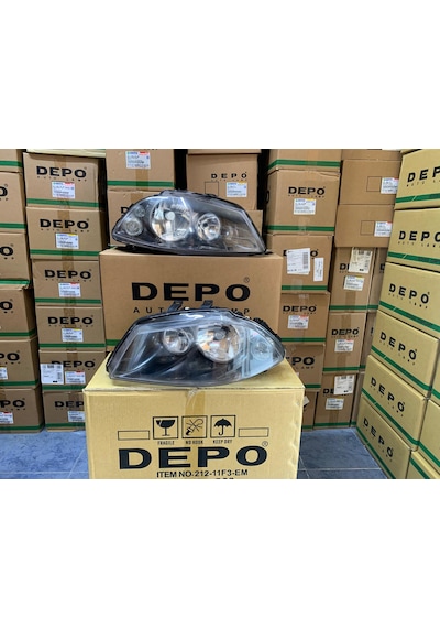 Seat Ibıza / Cordoba 2002-2008 Arası Depo Sağ Ve Sol Far Takım 6l1941029 / 6l1941030