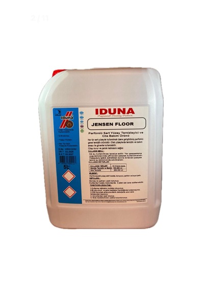 Iduna Jensen Floor Parfümlü Sert Yüzey Temizleyici Ve Cila Bakım Ürünü 5 L Tekli