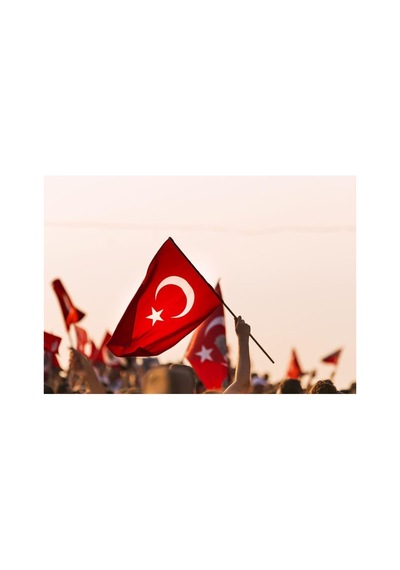 Zc Bayrak Sopalı Türk Bayrağı 100x150 Yüksek Kalite Çift Tarafllı Fabrikasyon Baskı Alpaka Kumaş 1