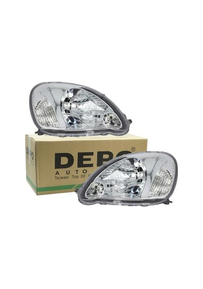 Toyota Uyumlu Yarıs Yıl 03 05 Arası Depo Sağ Far Elektrikli 81130 0d080