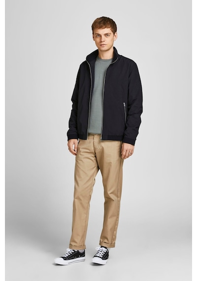Jack & Jones Dik Yaka Bomber Ceket Siyah