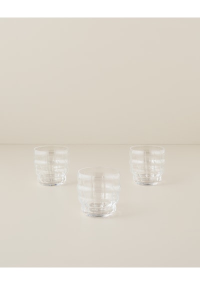 English Home Mareo Cam 3'lü Bardak 320 Ml Şeffaf