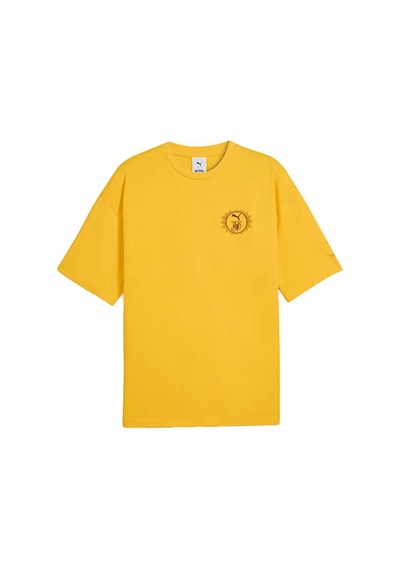 Puma Puma X Harry Potter Tee Unisex Günlük Tişört 63009234 Sarı SARI