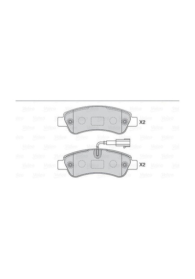 VALEO 670223 Arka Balata Ducato-Jumper-Boxer 2.0D-2.3D-3.0D-Hdi 07