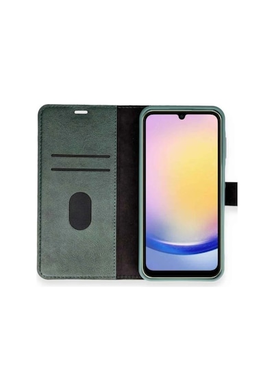 Uray Store Samsung Galaxy Uyumlu  A05s Kılıf Trend S Plus Kapaklı Kılıf - Taba
