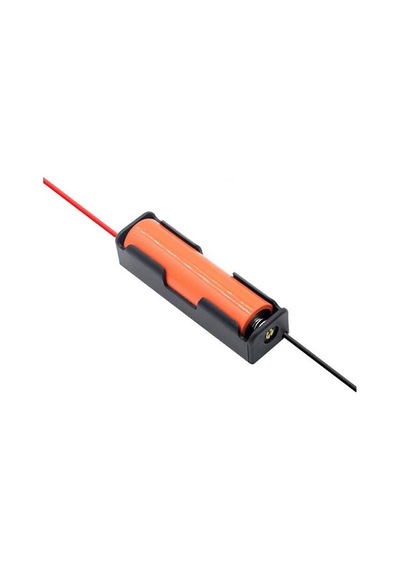 1'Li Aa Kalem Pil Kutusu Yuvası 1.5V Kablolu Kalem Pil Tutucu