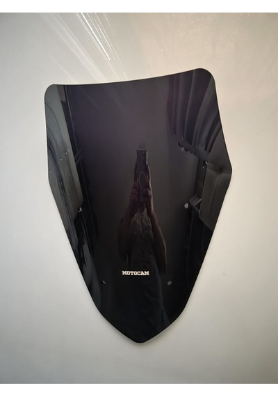 Motocam Arora Gs 525 Ön Cam 2022-2026 Model 43cm Siyah Renkli 4mm