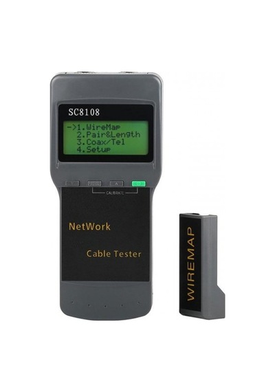 Sc8108 Tester Ethernet Kablosu Test Cihazı Cat6 Kablo Test Cihazı Rj11 Rj45 Tester