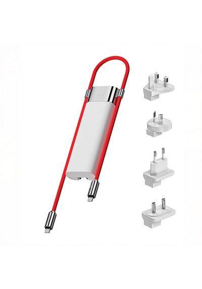 Sharge Pouch 3 Ü 1 Arada Powerbank - Siyah