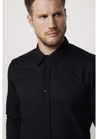 Tudors Modern Slim Fit Uzun Kollu Pamuklu Kolay Ütü Armürlü Erkek Siyah Gömlek-23997 Siyah Tudors Modern Slim Fit Uzun Kollu Pamuklu Kolay Ütü Armürlü Erkek Siyah Gömlek-23997 Siyah