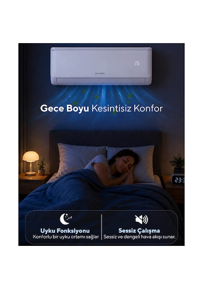 Kumtel Sugi KMSAC-18 18000 Btu A++ Inverter Duvar Tipi Klima