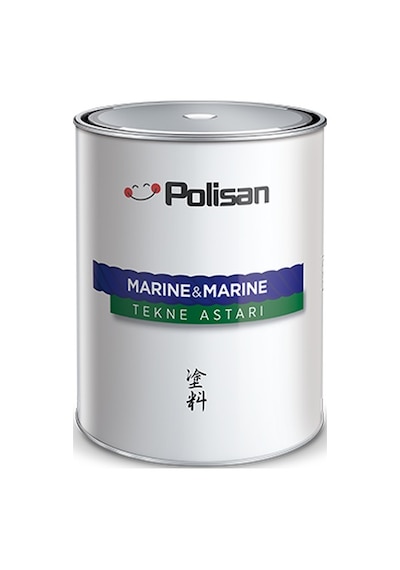Marine&marine Zehirli Tekne Astarı Gri 0.75 Lt 2