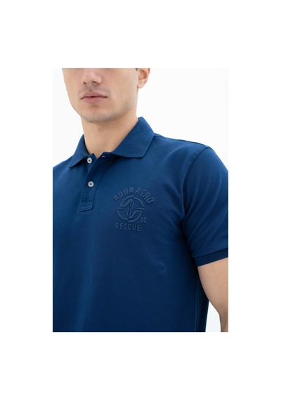 AR-MA Arma Erkek Büyük Beden Polo Yaka Tişört Y25374866901 İndigo