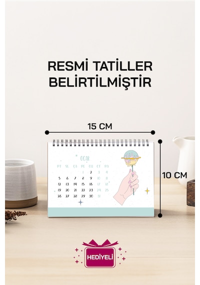 Rick Tasarım 2026 Masa Takvimi