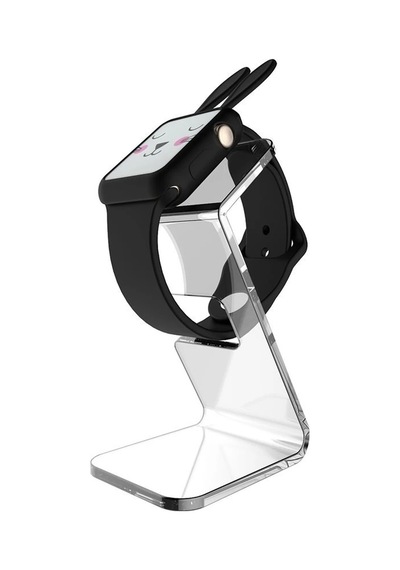 Ally Apple Watch Uyumlu 1-2-3-4 42mm Tavşan Figürü Silikon Kılıf- 5775