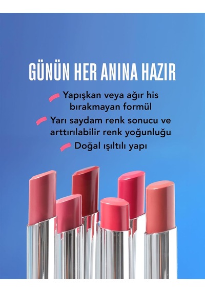 Lexroo Nemlendirici Parlak Ruj- Sheer Up Lipstick - 022 Daring Whisper - 8682536097949