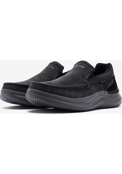 Skechers Hasting - Fielden Erkek Siyah Günlük Ayakkabı 205066 Blk Siyah